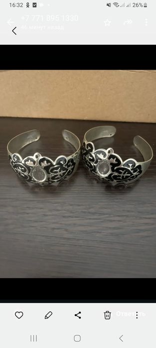 Продам браслеты с казахском орнаментом