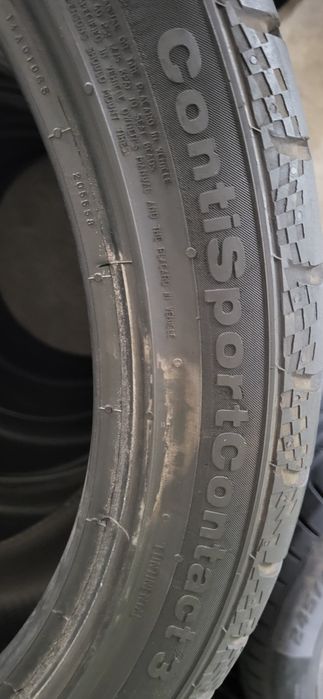 2 anvelope 235 40 19 continental sport contact 3 7mm