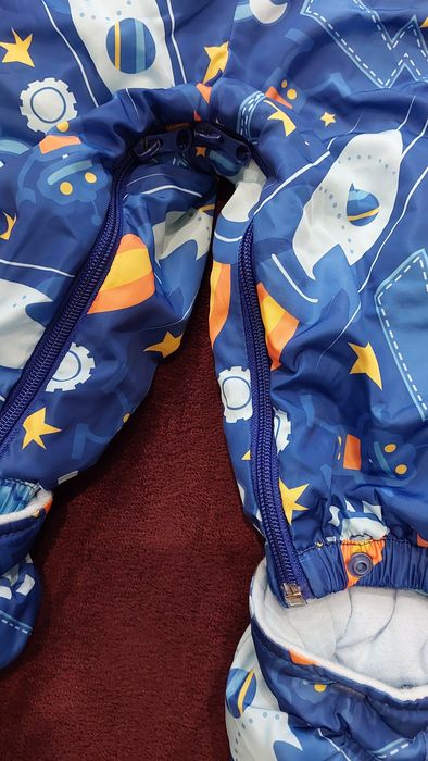 Демисезонные детский комбинезон 74см