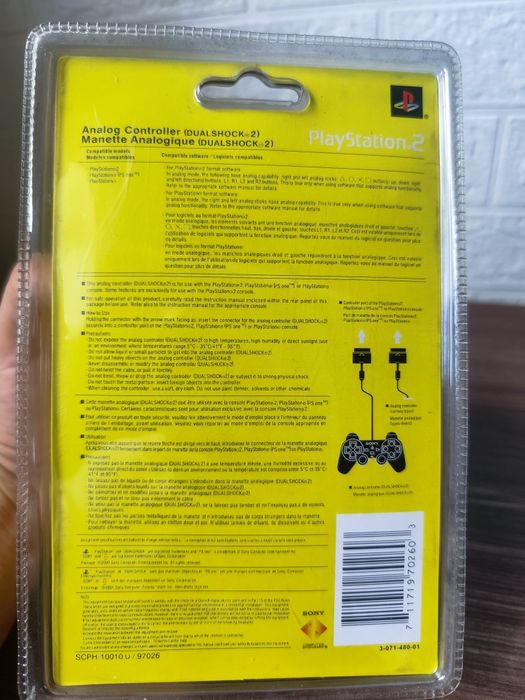 Оригинальный джойстик ps2 новый