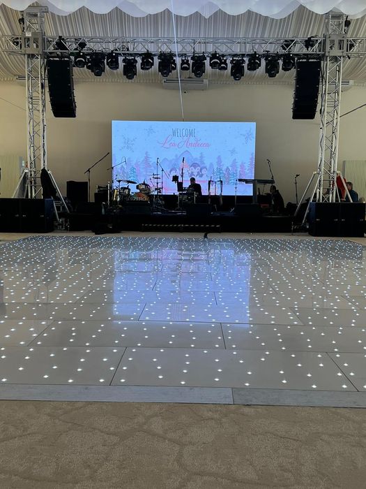 Ring de dans evenimente, Ring de dans led, Litere volumetrice