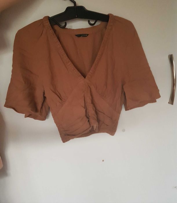 Блузка  укороченная ZARA