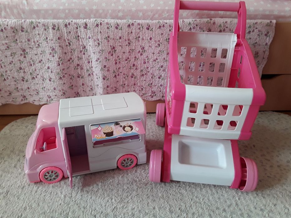 Играчки пъзел пазарска количка