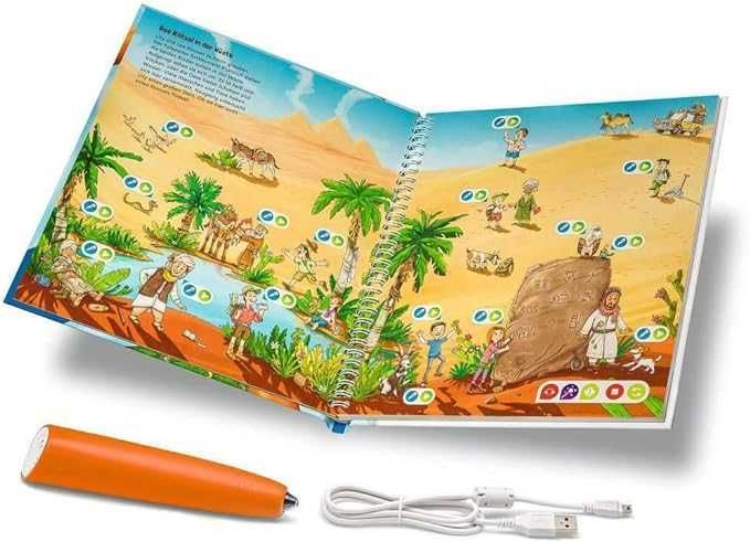 Carte ilustrată cu creion și cuvinte, sistem de învățare
