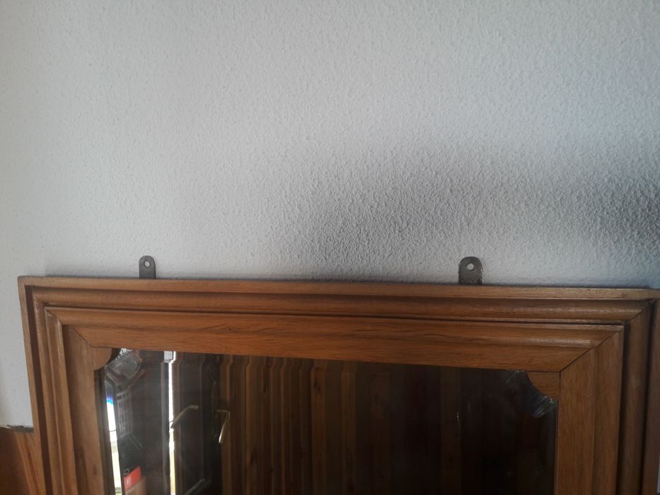 Oglinda veche rama din stejarar masiv