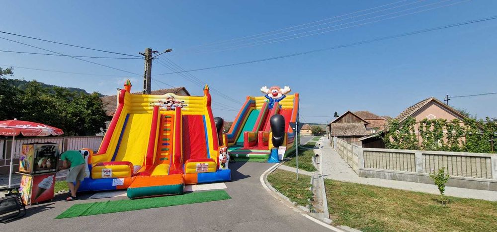 Închiriez tobogane gonflabile, tobogan gonflabil, inchirieri jocuri