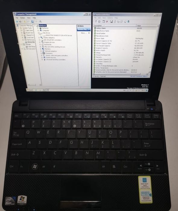 Vand doua laptop-uri pentru office, contabilitate, internet