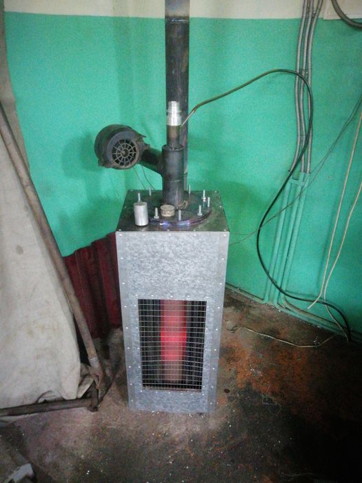 Продам печку на отработке