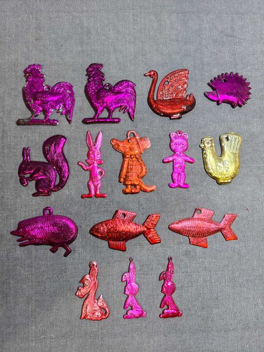 Елочные игрушки. СССР.