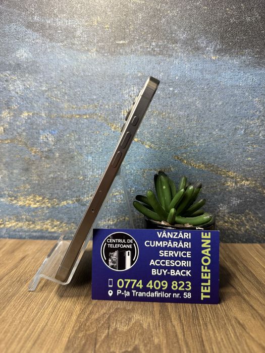 Iphone 15 Pro Max/256 GB/Garantie 2Ani Centrul de Telefoane/Rate