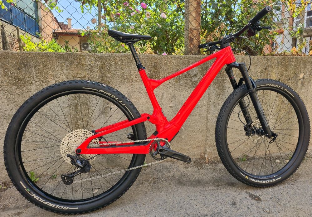 Scott Spark 960 29 L 1x12 XT Rockshox 32 Перфектен Алуминиев велосипед с пълно окачване мекица