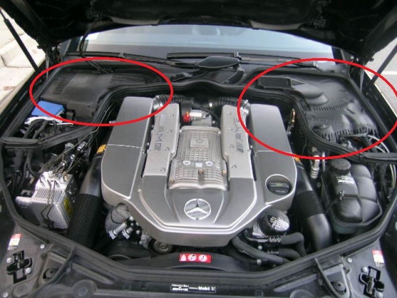 Mercedes w211 декоративни капаци