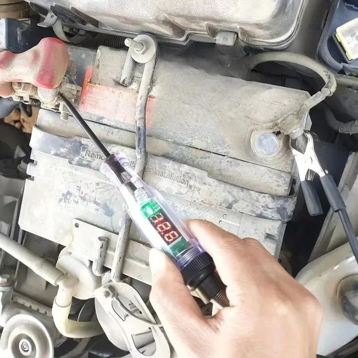 Дигитална Пробна Лампа за Автомобил 3 48V - Тестер за Напрежение с LED