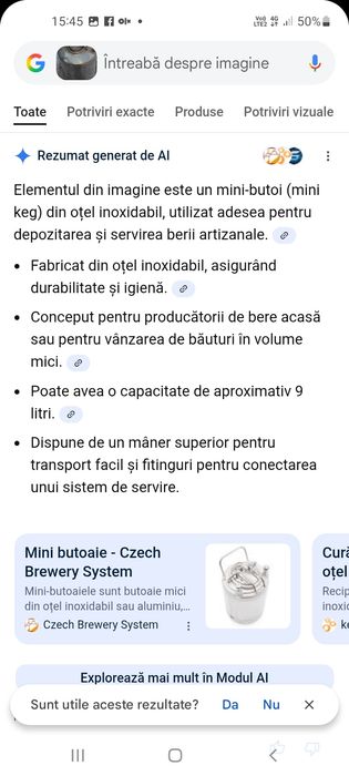 Minibutoi din otel inoxidabil