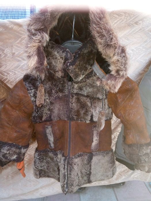 Дублёнки на девочку