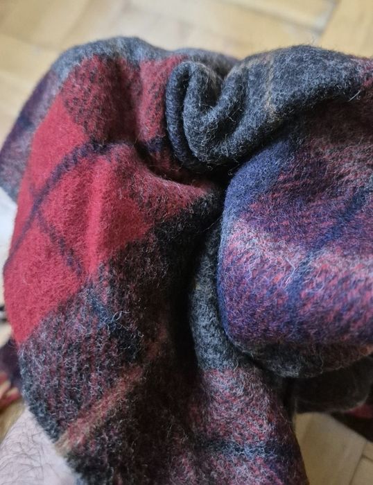 Fular Premium John Hanly, 100% Lambswool, Țesut în Irlanda