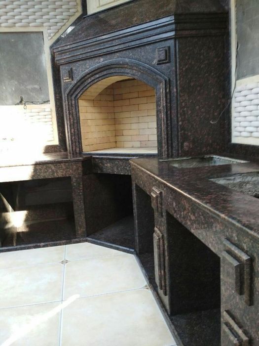 Цоклга ГРАНИТ Фасадга ТРАВЕРТИН тош ўрнатиш. Профессионал Усталармиз!