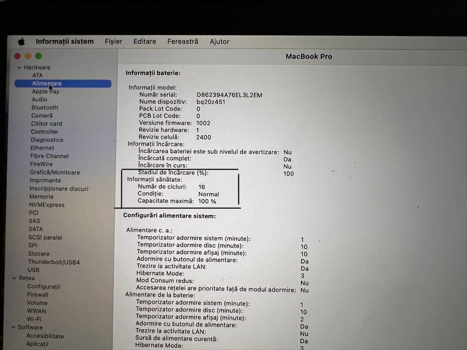 MacBook Pro M2 / 8GB RAM / 512GB / Touch Bar / Touch ID / 13.3''