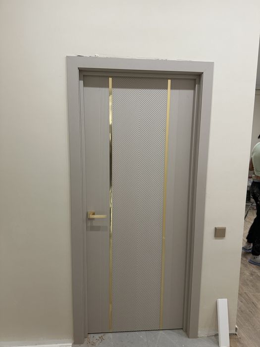 Утановка дверей есик орнату