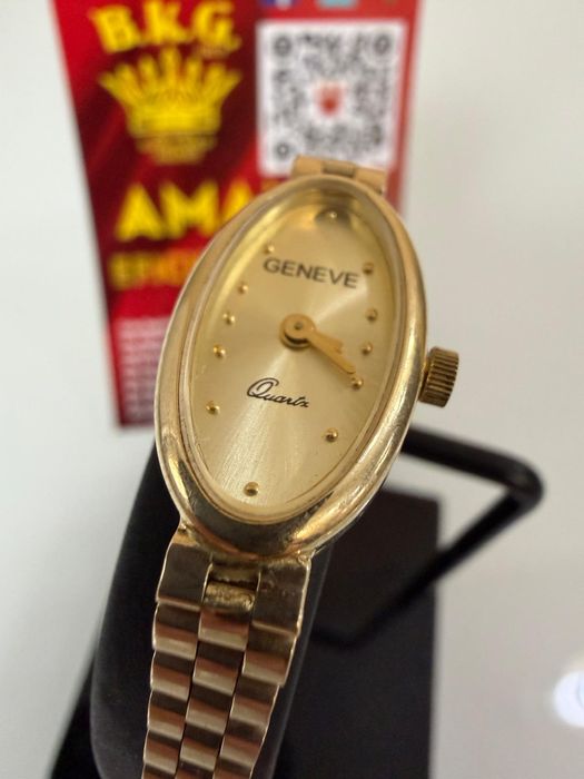 Ceas Geneve din aur de 14K Amanet BKG