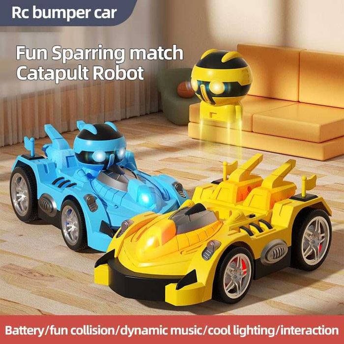 Klsniur 2 броя коли с дистанционно управление 2,4 Ghz, с LED светлина