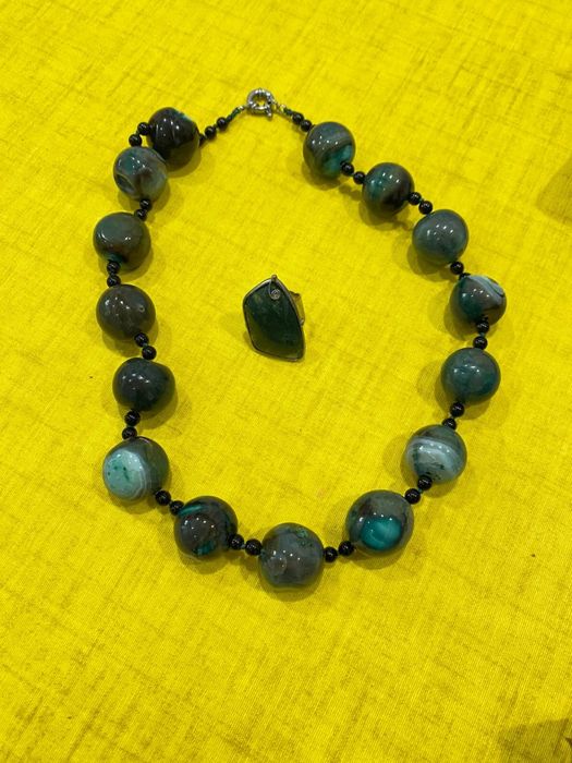 Бусы, кольцо, браслет, аксессуары