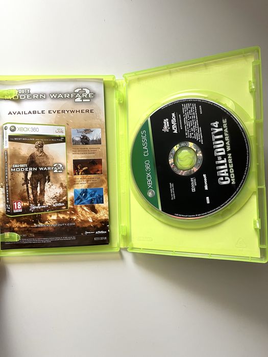 Xbox 360 Call of duty 4 Modern warfare