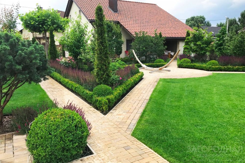 Услуги садовника .