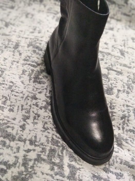 Ботинки 39  жен кожа