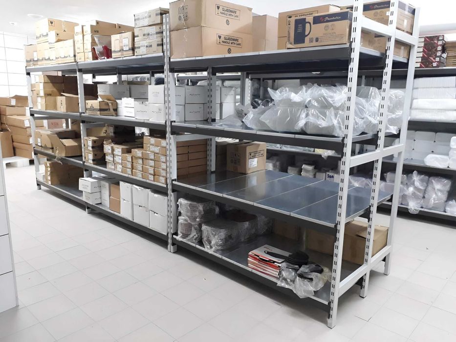 Стелажи за склад | Товароносимост 350-750 кг | Производство по поръчка