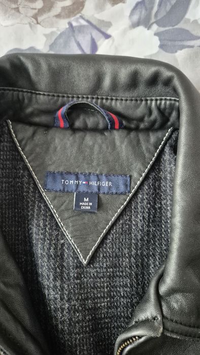 Tommy hilfiger кожено яке