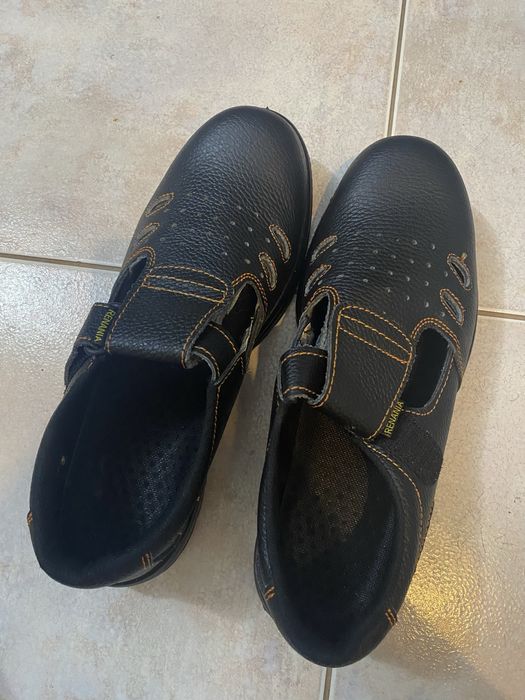 Pantofi safety din piele