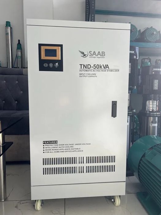 Stabilizator SAAB 50kWt| Стабилизатор напряжение 50 кВт 220В