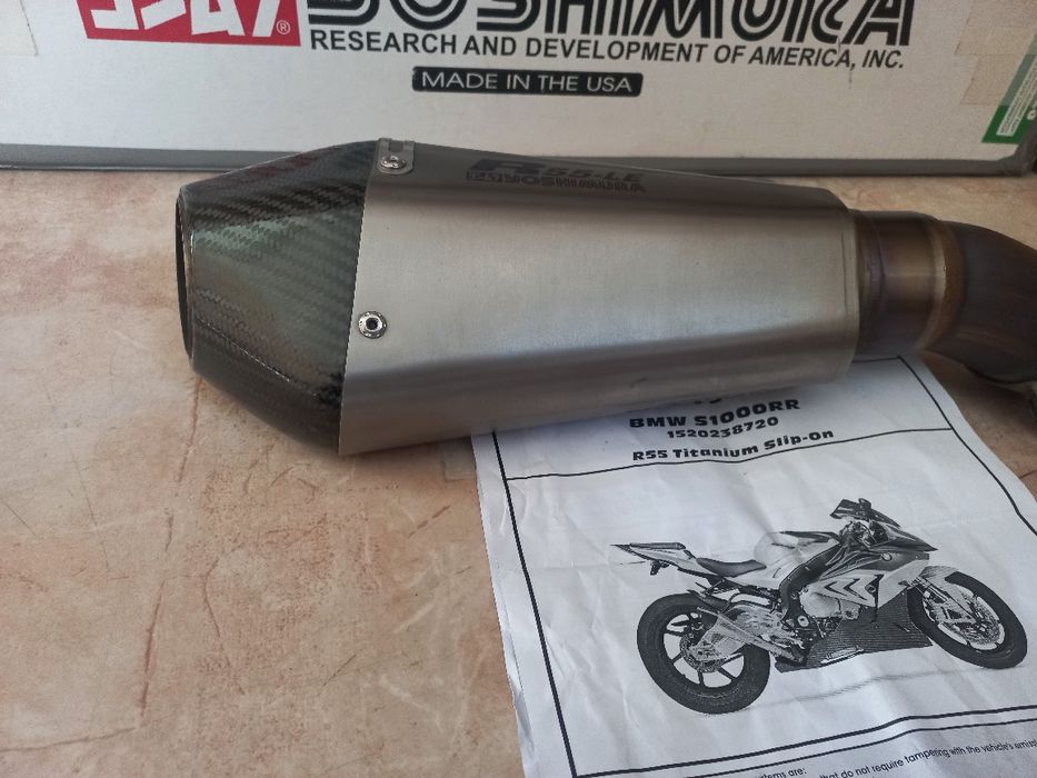 BMW S1000RR Ауспух Yoshimura R55 Titanium