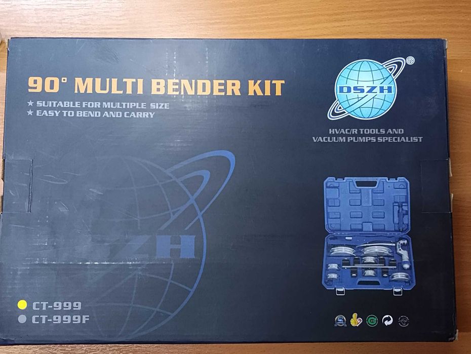 Трубогиб (набор в чемодане)