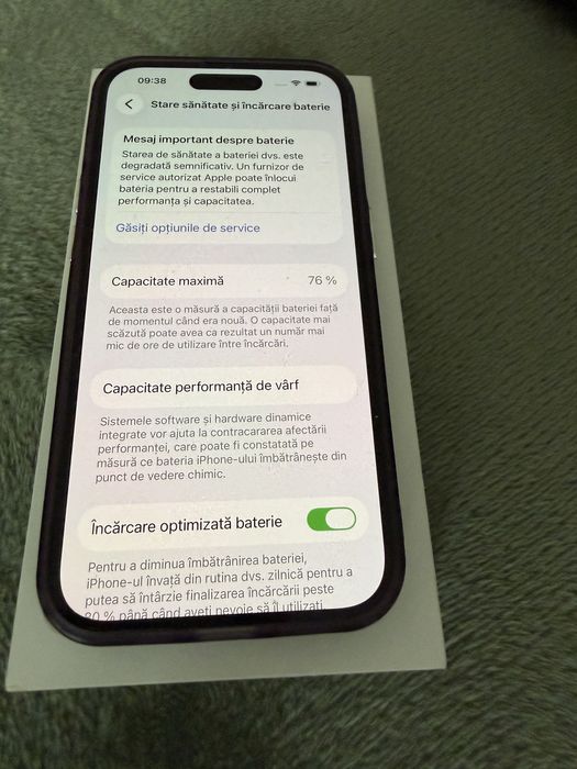 Vand iphone 14 pro 256gb