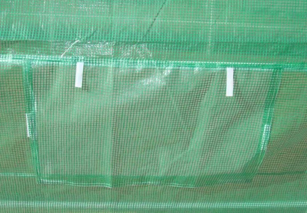 Оранжерия 6х3х2м с метална конструкция и покривало.