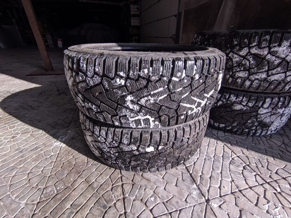 Шины зимние разноширокие