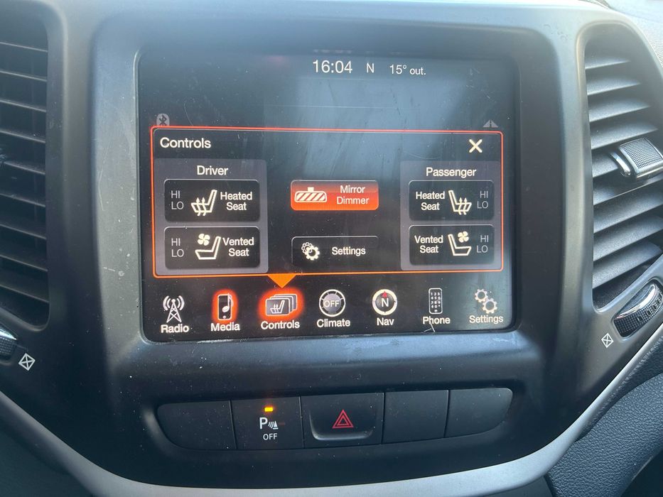 navigatie originala jeep cherokee 2013-2018