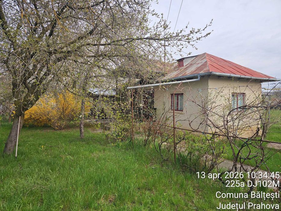 Casa si teren de vanzare com Baltesti