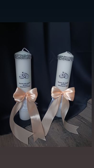 Lumânări de cununie sau botez, buchete și aranjamente