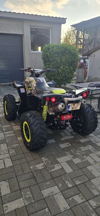 Vand ATV Can Am Renegade 1000R inmatriculat Nr. negru