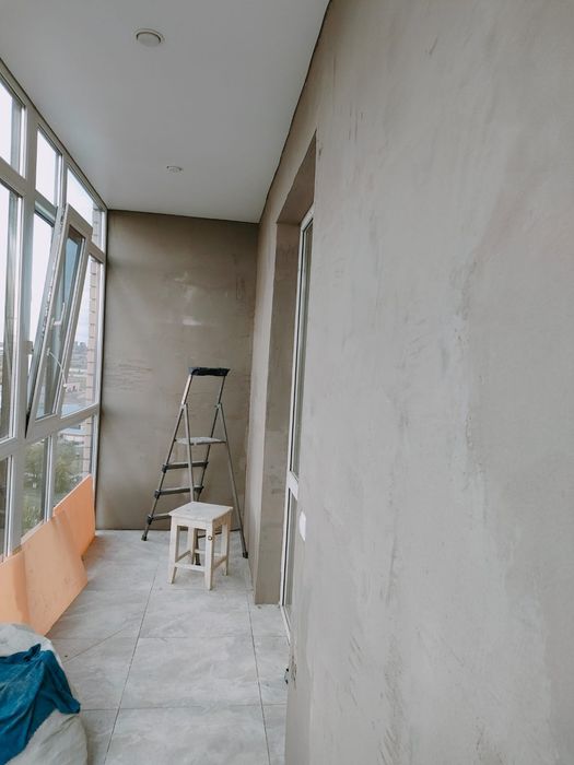 Ремонт побелка покраска левкас