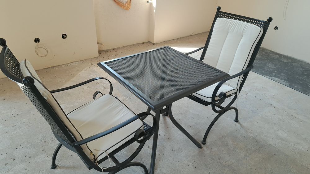 Mobilier terasa din fier forjat