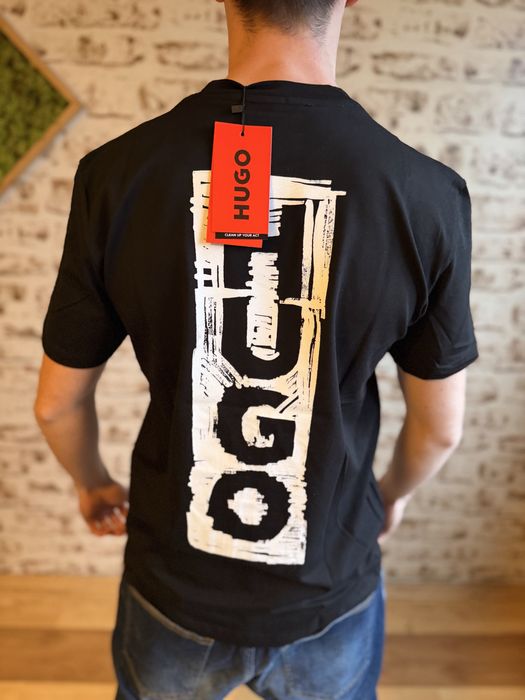 Мъжка тениска Hugo Boss на ТОП ЦЕНА!!! 100% ПАМУК