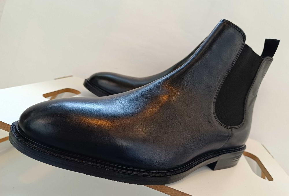 Ghete chelsea 43 premium Walk London NOI piele naturala moale