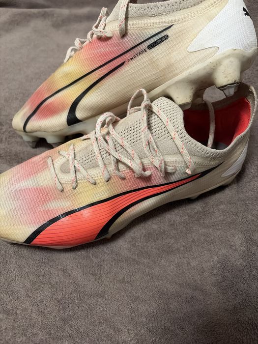Ghete de fotbal Puma Ultra Elite cu crampoane de fier iarba naturală