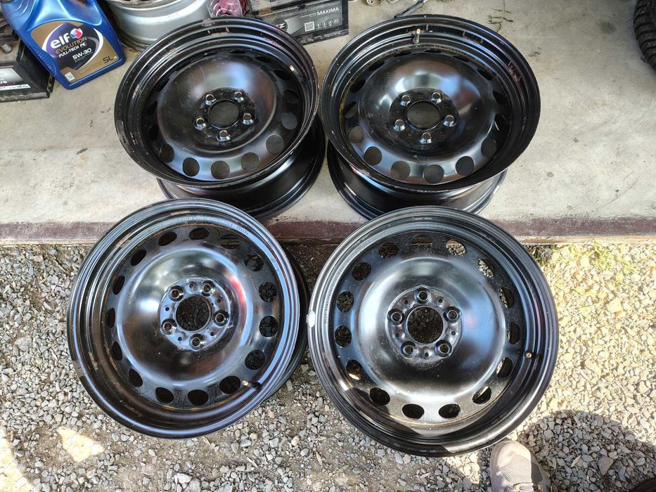 4бр.ЖЕЛЕЗНИ ДЖАНТИ 17ки за BMW 5x120 7,5j et34