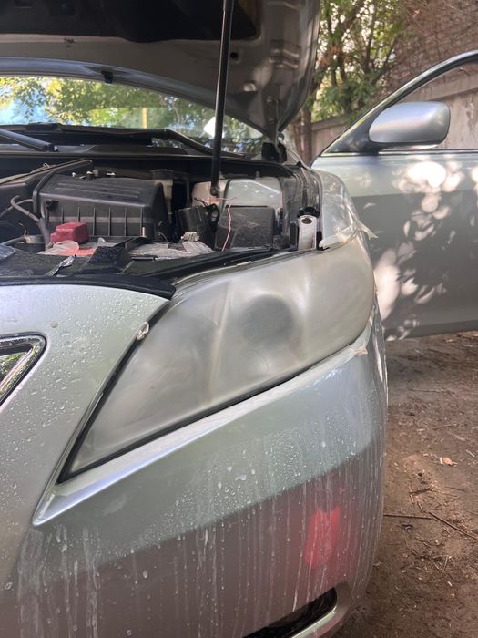 Химическая полировка фар. Полировка фар