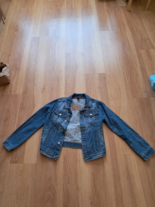 Детско дънково яке на Zara